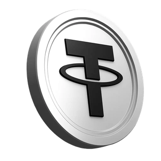 Visuel du jeton Tether USDT figurant dans la section dédiée à la confiance de la communauté de trading